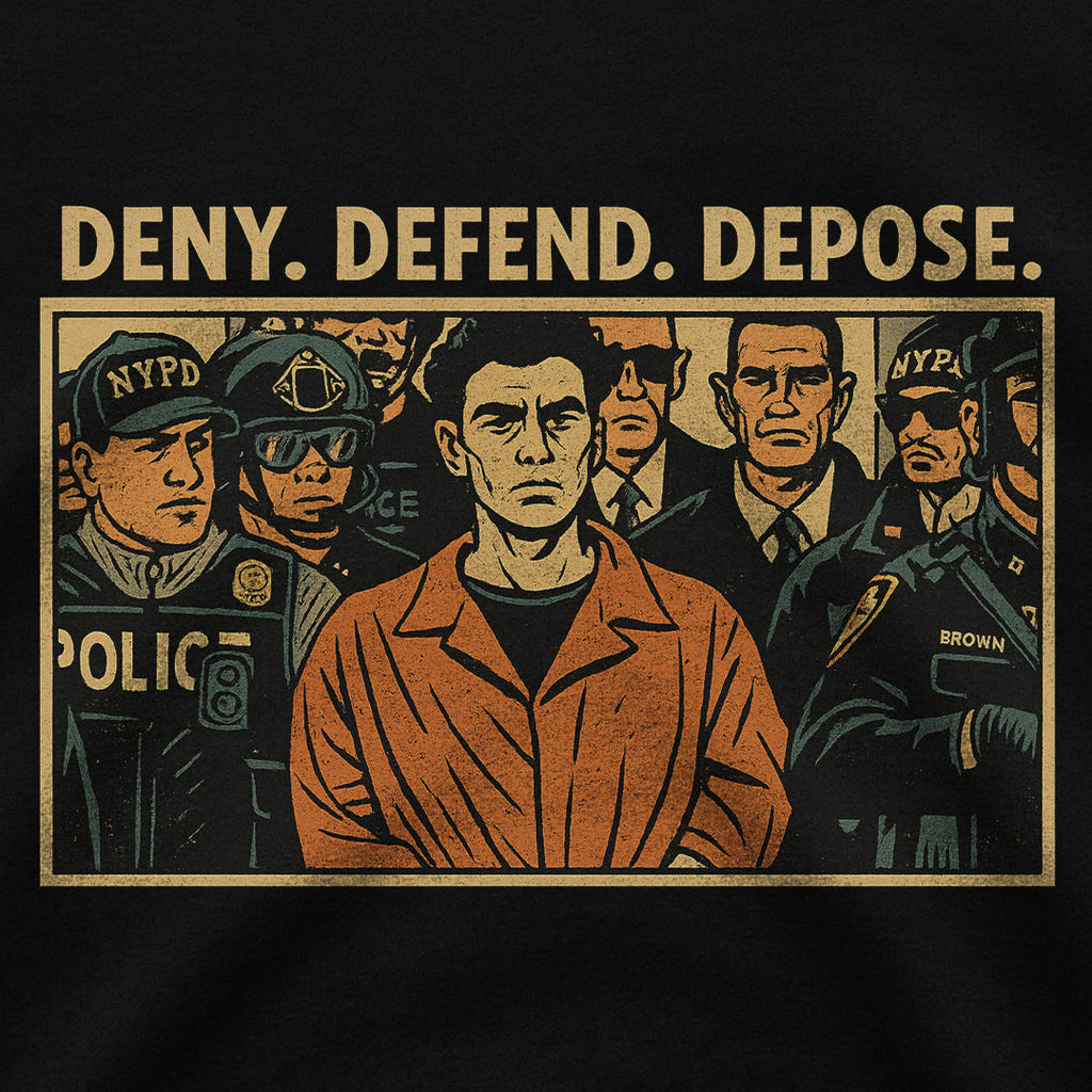 Deny. Defend. Depose.