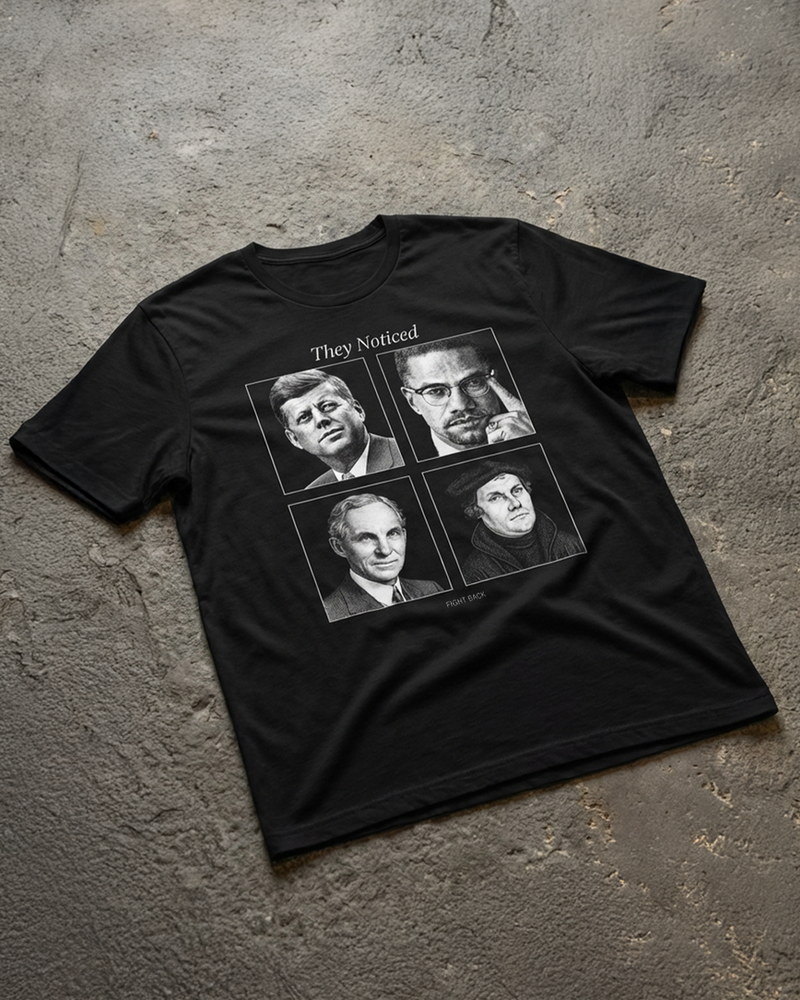 They Noticed - History - T-Shirt